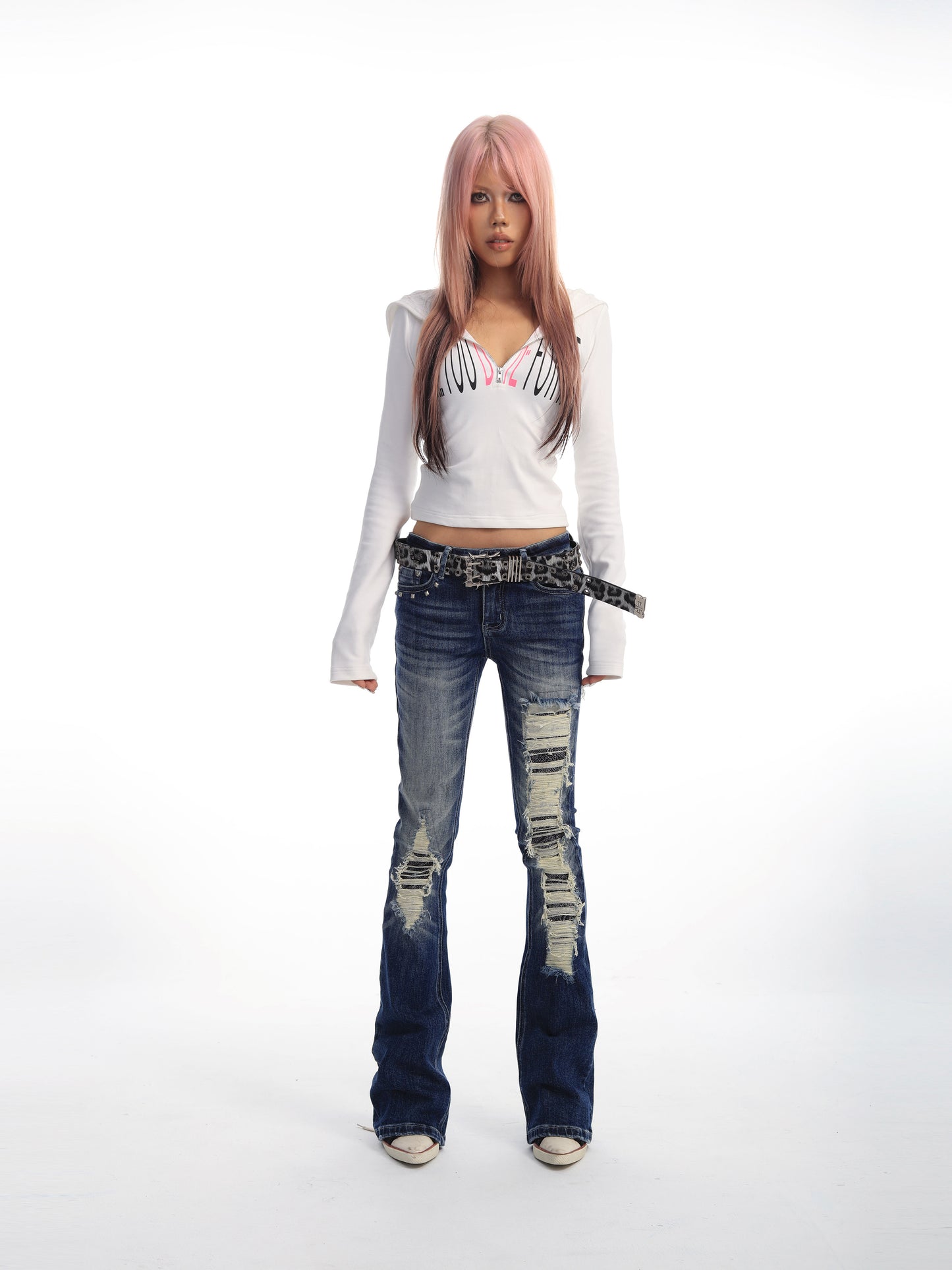 SEXXDEVIL Snake Shadow Denim