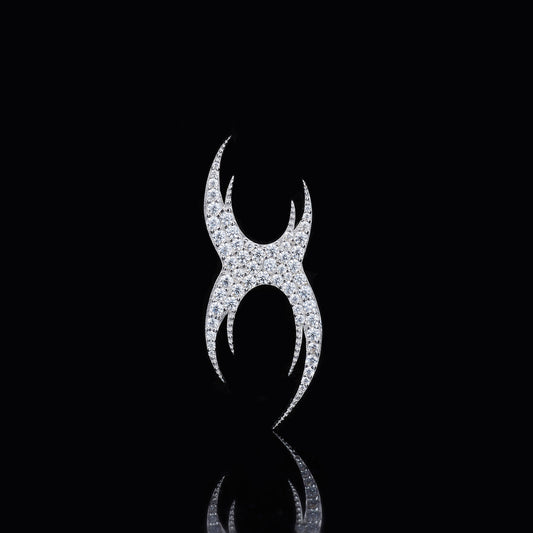 SEXXDEVIL“XX”Alien-Like Earrings