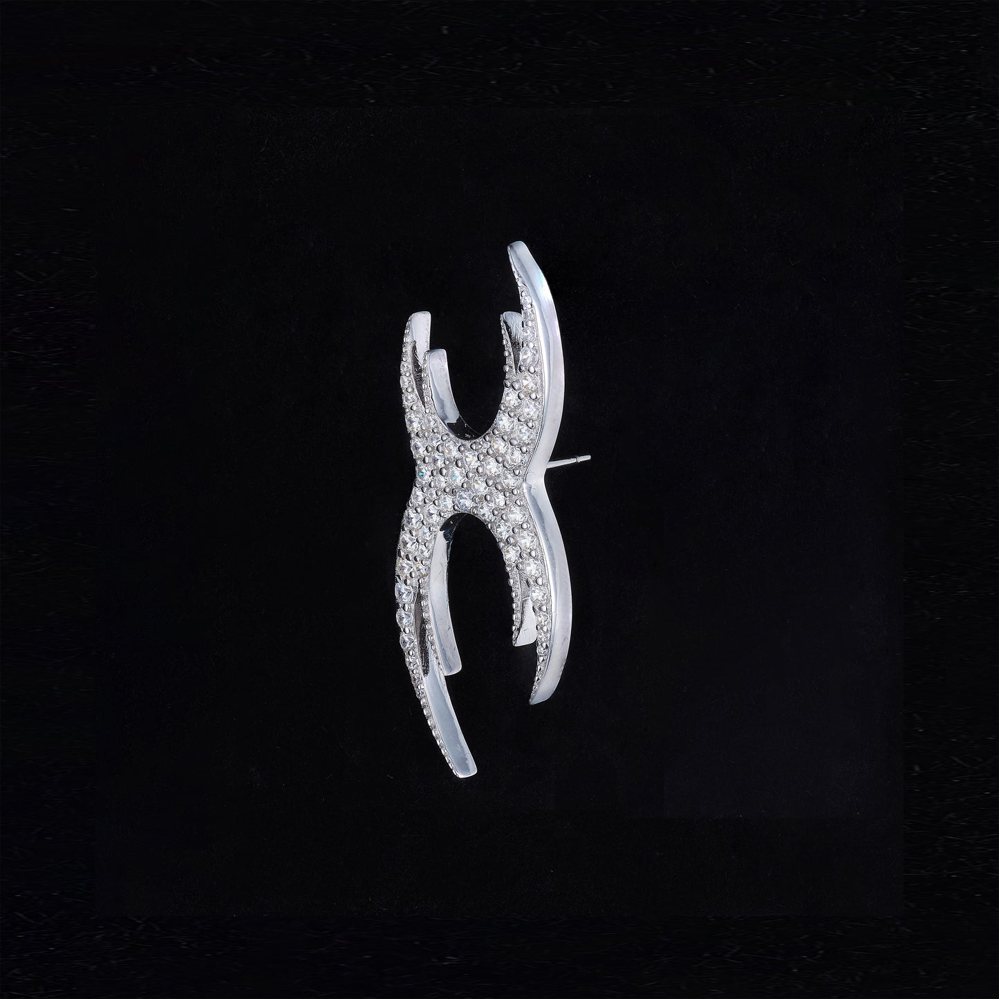 SEXXDEVIL“XX”Alien-Like Earrings