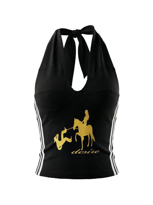 SEXXDEVIL“DESIRE” Jousting Tank Top
