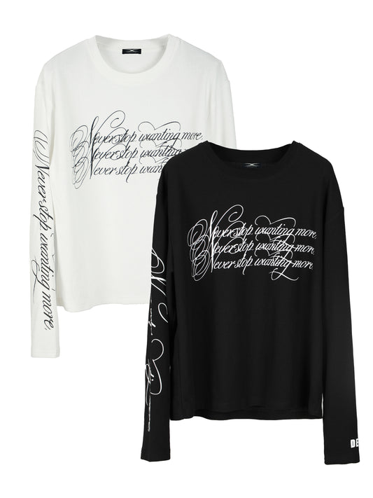 SEXXDEVIL "DESIRE" Waffle T-Shirt