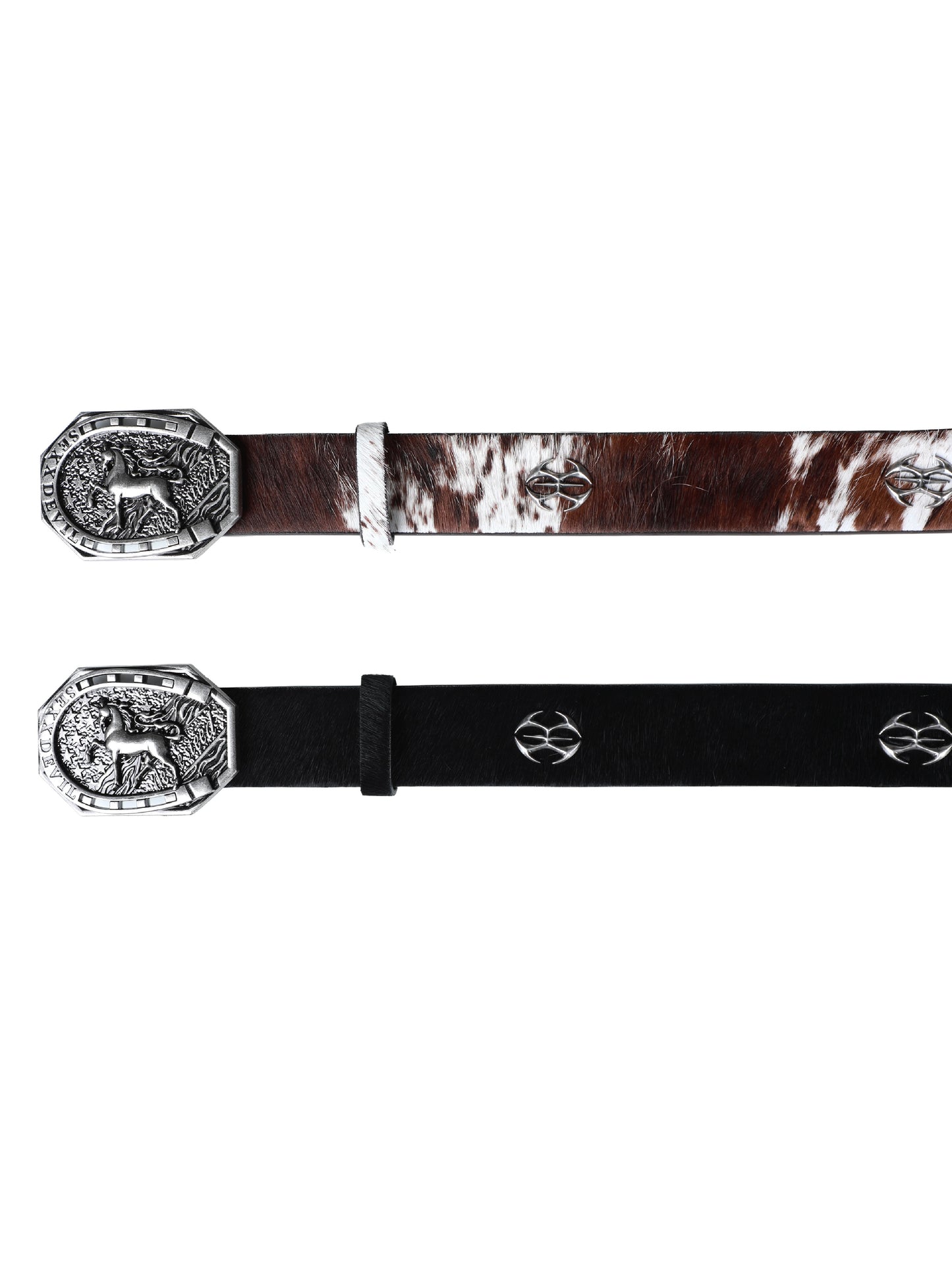 SEXXDEVIL Horseshoe Genuine Leather Belt