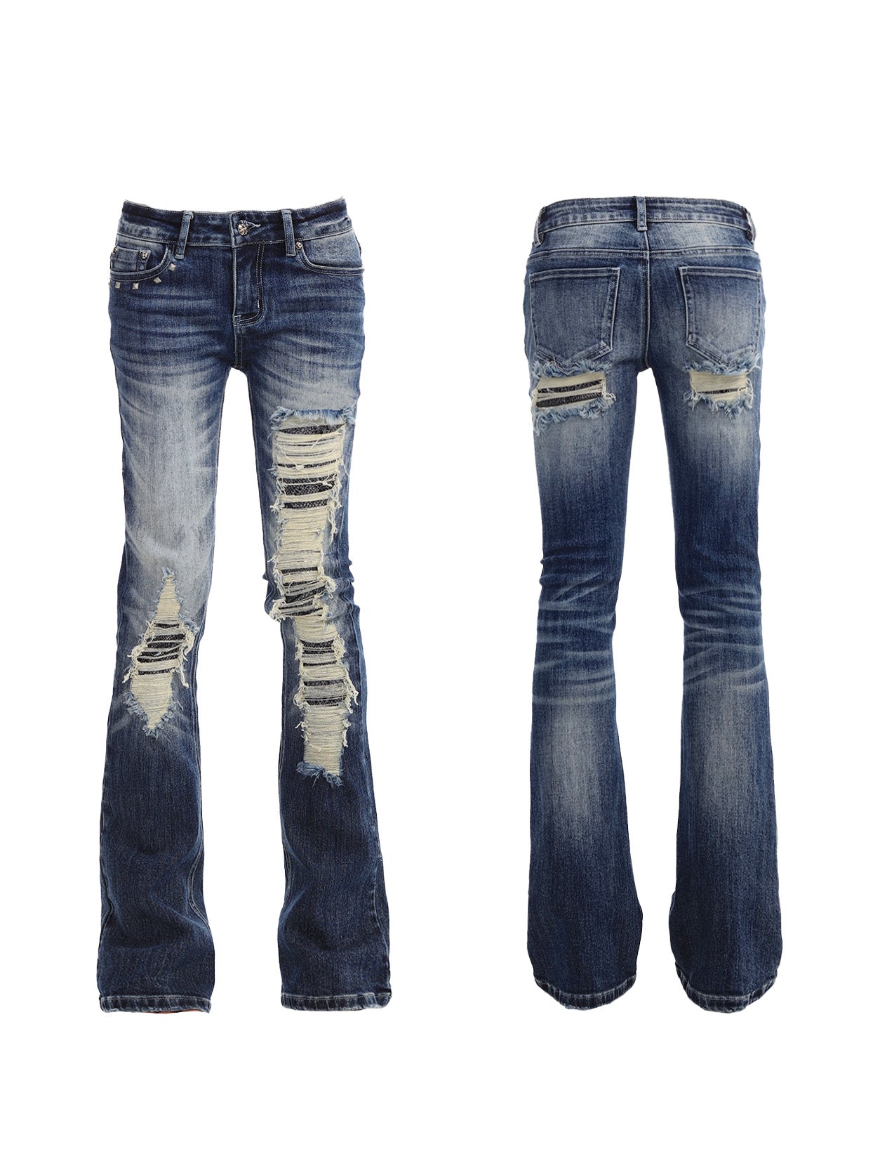 SEXXDEVIL Snake Shadow Denim