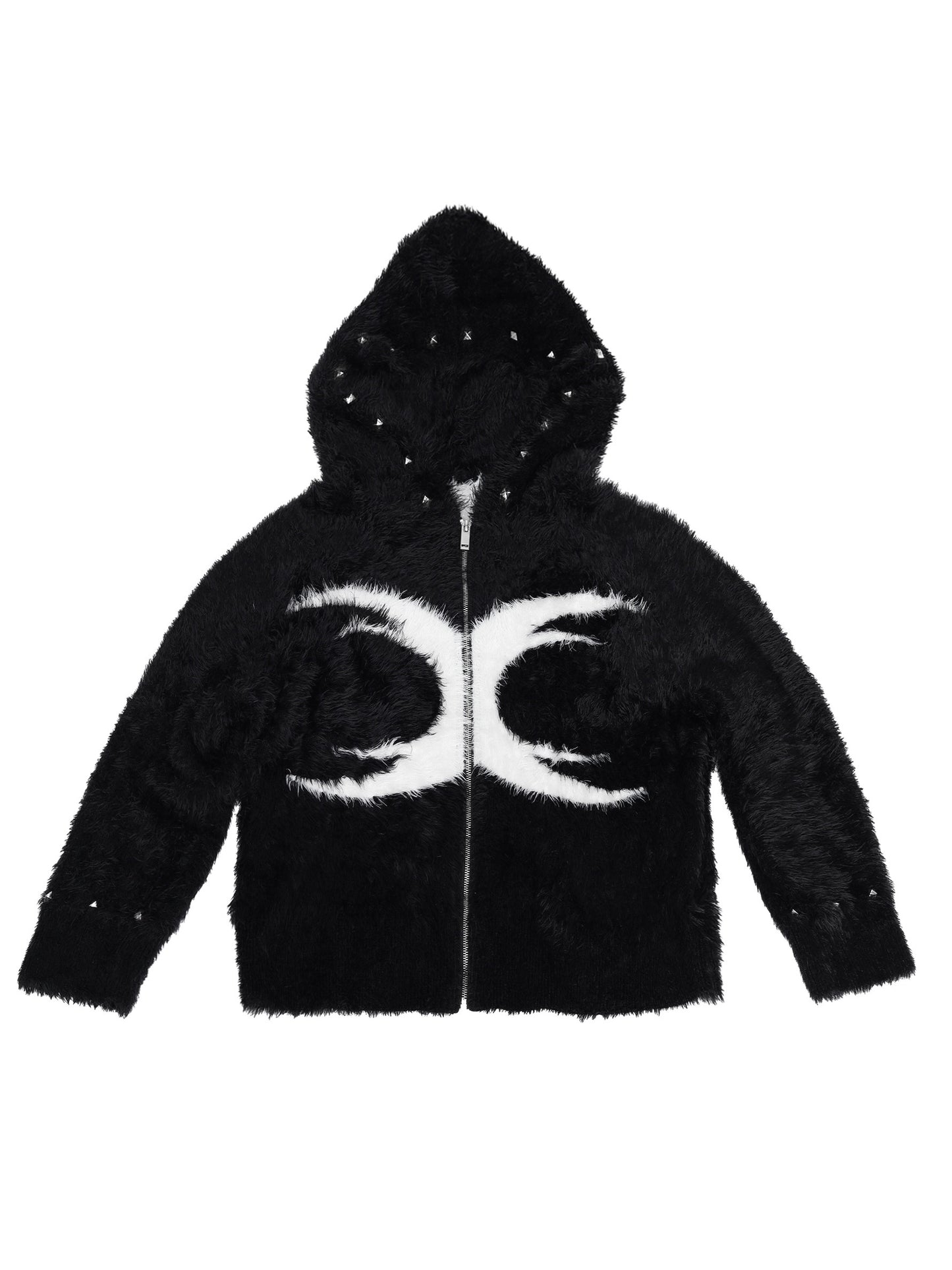 SEXXDEVIL Jacquard Mohair Sweater Jacket