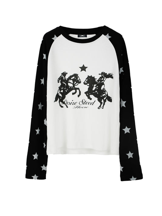 SEXXDEVIL "DESIRE" Waffle jousting T-shirt