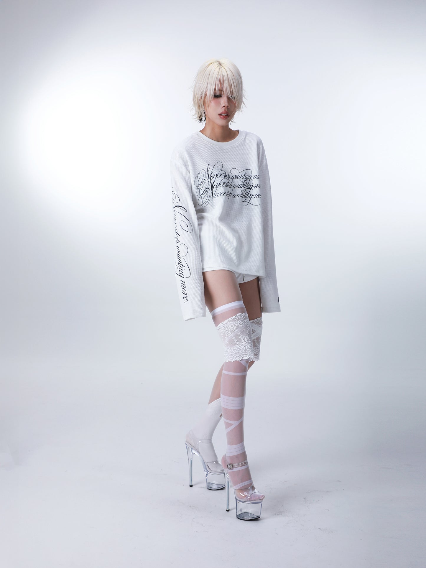 SEXXDEVIL "DESIRE" Waffle T-Shirt