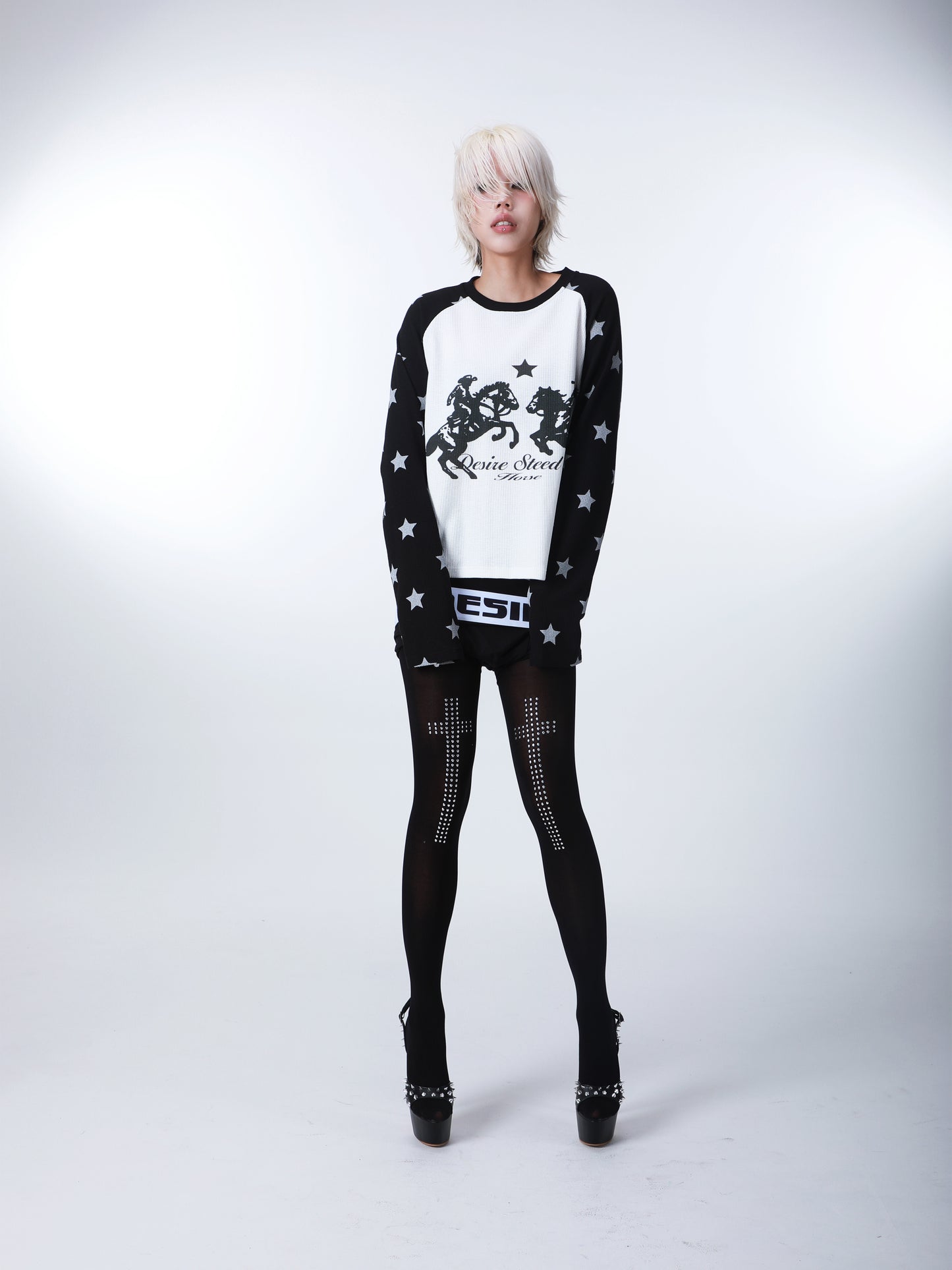 SEXXDEVIL "DESIRE" Waffle jousting T-shirt