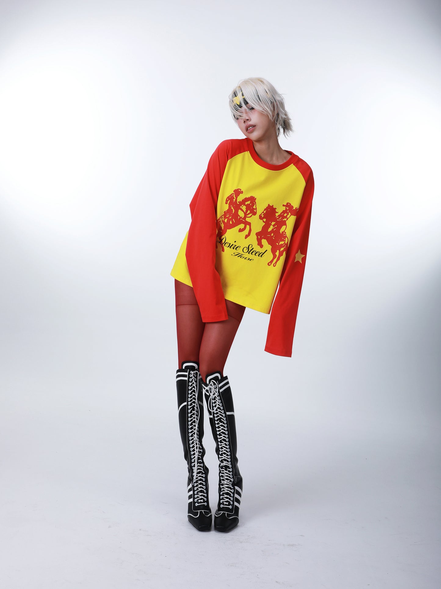 SEXXDEVIL "DESIRE" Waffle jousting T-Shirt