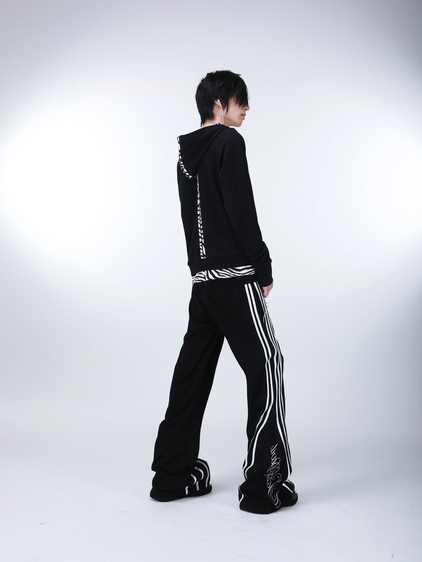 SEXXDEVIL "DESIRE" Stripe Sweatpants
